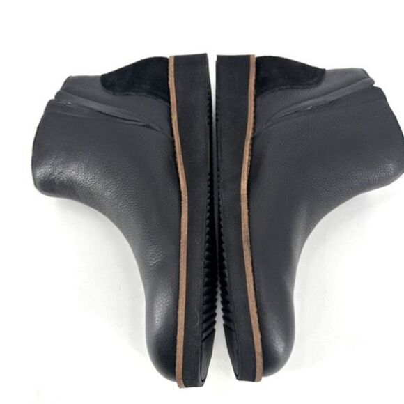 NWOB SoftWalk Wesley Women's Leather Side Zip Ankle Bootie Black Size 8.5 Narrow - Picture 3 of 10